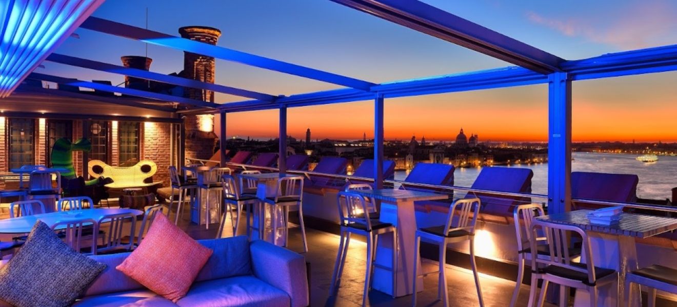 Hilton Molino Stucky Venice Skyline Rooftop Bar Views