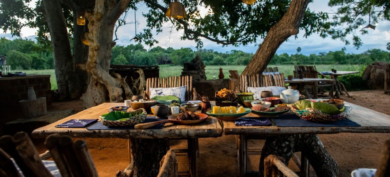 Kamatha Dining Setup Uga Ulagalla Sri Lanka Food and Drink