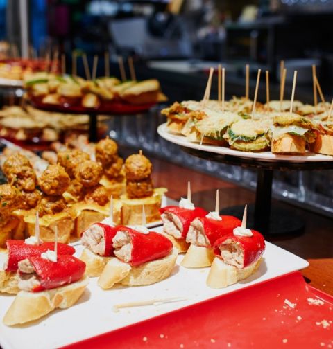 pintxos San Sebastian Spain food and drink