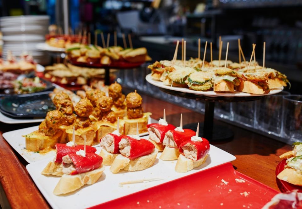 pintxos San Sebastian Spain food and drink