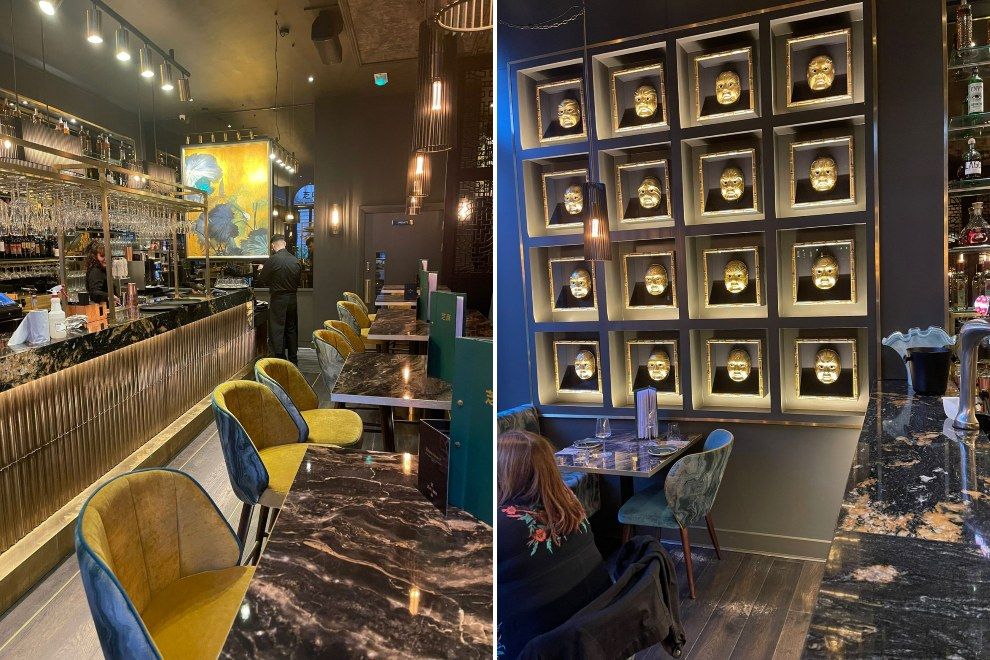 Zhima Glasgow restaurant interiors food and drink daily