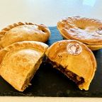 Chunk of Devon Smokin Beef Brisket Pie review food and drink